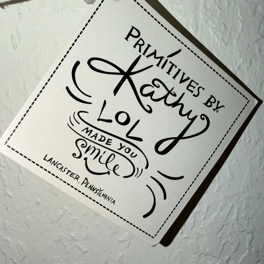 Primitives by Kathy LOL Towel Rise and Grind NWT New